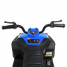 Квадроцикл M 4131EL-4, 1 мотор 40 W, 1 акум. 6 V 4,5 AH, MP3, шкіряні сидіння, колеса EVA, музика, світло, синій