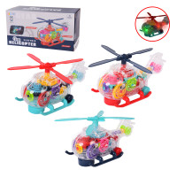 Вертолет арт. 0713, батарейки, коробка 20, 5*8, 5*10, 7 см, размер игрушки – 18*8.5*9 см