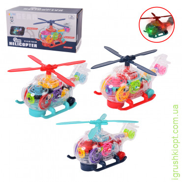 Гелікоптер арт. 0713, батарейки, коробка 20, 5*8, 5*10, 7 см, розмір іграшки– 18*8.5*9 см