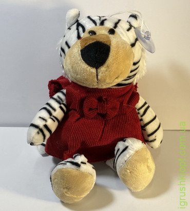 2021-34 М`яка іграшка "Тигр у сукні"