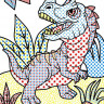 Чарівні водяні розмальовки Динозаври F00024077