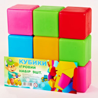 Кубики Большие "9 шт", M.Toys, 14066