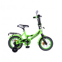 Велосипед дитячий 2-х коліс.12`` 211215 Like2bike Sky, салатовий, рама сталь, з дзвінком, руч.