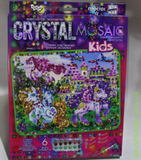 Набор Мозаика из кристаллов "CRYSTAL MOSAIC Kids" Пони-2, DT