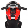 Мотоцикл M 4135EL-1-3, 2 мотора 25 W, 2 аккумулятора 6 V 4 AH, MP3, светящиеся колеса-EVA, музыка, свет, кожаные сиденья, красно-белый