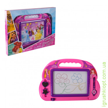Дощечка магнітна Disney "Princess" D-3407  для малювання, кольорова, в коробці – 38*3*28 см, розмір іграшки – 35.5*24*2.5 см