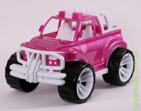 Іграшка дитяча "Позашляховик рожевий великий» арт 339 , BAMSIC