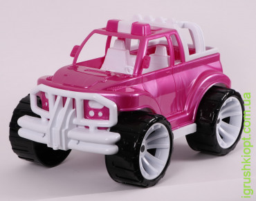 Іграшка дитяча "Позашляховик рожевий великий» арт 339 , BAMSIC