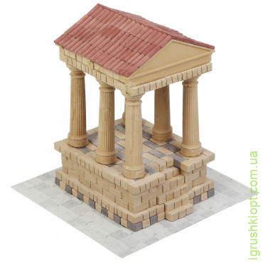 Конструктор з керамічної цегли "Римський храм", 70576