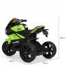 Мотоцикл M 4135EL-5, 2 мотора 25W, 2 аккумулятора 6 V 5 AH, MP3, світяться колеса-EVA, музика, світло, шкіряні сидіння, зелений