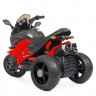 Мотоцикл M 4274EL-3, 2 мотори 35W, 1 акум. 12 V 9 AH, MP3, TF, USB, EVA, музика, світло, шкіряні сидіння, червоний