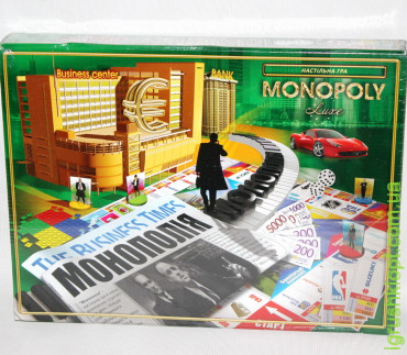 Настільна гра "MONOPOLY Luxe", DankO toys