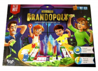 Игра настольная "Brandopoly Premium" укр., G-BrP-01-01U, Danko Toys
