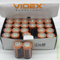 Батарейка середня videx R14