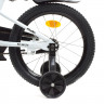 Велосипед дитячий PROF1 16д. Y16251, Urban, SKD45, білий (матовий), дзвінок, ліхтар, додаткові колеса
