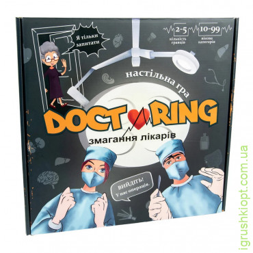 Настільна гра 30916 "Doctoring - змагання лікарів", в кор-ці