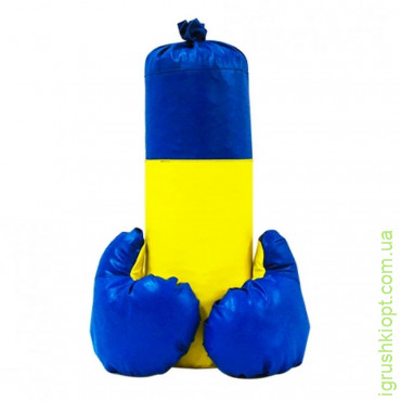 Боксерський набір "Ukraine" маленький (висота 40 см, діаметр 14 см)