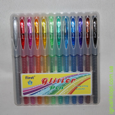 Ручка "Glitter Pen", 10 шт
