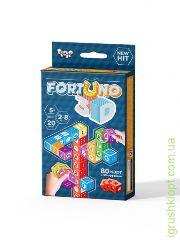 Настільна розвиваюча гра "Fortuno 3D" зростала