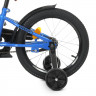 Велосипед дитячий PROF1 18д. Y18212-1, Shark, SKD75, синьо-чорний, ліхтарик, дзвінок, дзеркало, дод. колеса