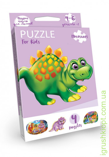 Пазлы для малышей "Puzzle For Kids" 2-сторонние, PFK-05/12