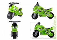 Іграшка "Мотоцикл ТехноК" Арт.6443 (видувні колеса)