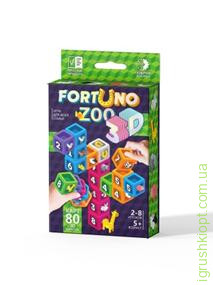 Настільна розвиваюча гра "Fortuno ZOO 3D" рус