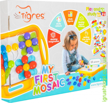 Развивающая игра "Моя первая мозаика", Тигрес