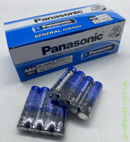 Батарейки Panasonic мініпальчикові AAA, R3, мінімум 60 шт
