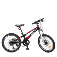 Велосипед дитячий PROF1 20д. LMG20210-3 магн. рама, диск. гальма, Shimano 6SP, подвійний. алюм. обід, СТС