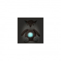 Canpol babies Игрушка плюшевая музыкальная с проектором Оленя - коричневая, 77/206_brow