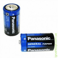Батарейки Panasonic  D, R20, минимум 2 шт