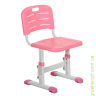 Парта M 3230-8 регулір-я висота і нахил(до 60°), з регулір.стул., полиця під стільець, рожева