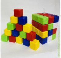 Набір дитячий "Кубики  сити 36"  арт 0418, BAMSIC