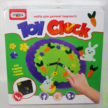 Набір для творчості Toy Clock "Зайчики" ST