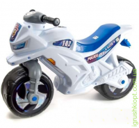 Мотоцикл 2-колісний із сигналом поліцейський, з каскою та значком, ORioN
