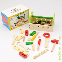 ww Дерев`яний ігровий набір дитячих інструментів SL-413-2