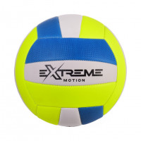 Мяч волейбольный VP2111, Extreme Motion №5, PU Softy, 300 гр, маш.сшивка, камера PU, 1 цвет, Пакистан