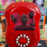 Електронна скарбничка - сейф "Гра в кальмара", з кодовим дзвінком ABC-T368/168-209