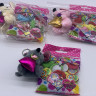 Подарунковий набір с226 : набір кольорових резиночок і брелок мишка