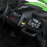 Джип M 5736AL-5(24V), мотор 180 W, 1 акум. 24 V 14 AH, шкір. сидіння, USB, зелений