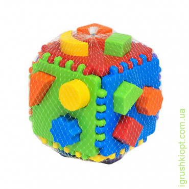 Іграшка-сортер "Educational cube" 24 елемента, Tigres