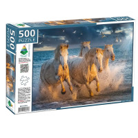Пазлы 500 "Белые кони" 4820121184818
