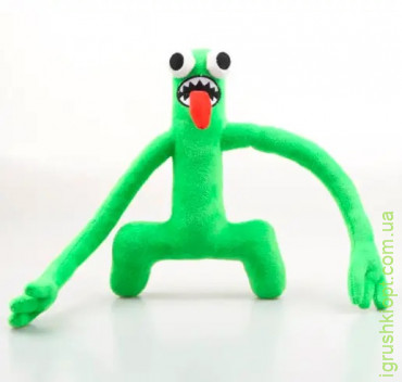 Мягкая игрушка «Радужные друзья» оранжевый и зеленый