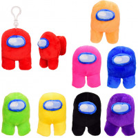Мягкая игрушка AU1060 герои, 8 цвет., 10 см, в пакете
