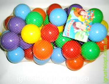 Ігровий набір Кульки, 80 мм-м`які, 50шт M.Toys