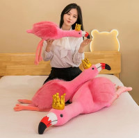 Мягкая игрушка арт. K15206, фламинго, 100 см