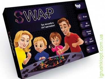 Настільна розважальна гра "Swap" укр, DankO toys