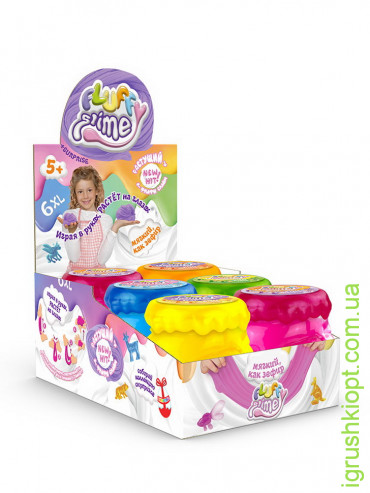 FLS-04-01, В`язка маса "Fluffy Slime" 6XL, DankO toys