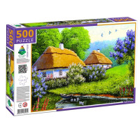 Пазлы 500 "Традиционная украинская деревня" 4820121184955